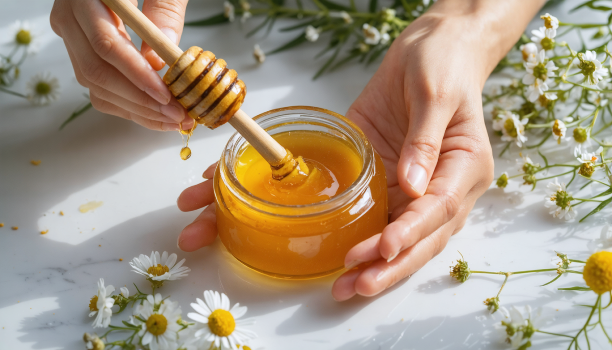 découvrez le miel de manuka, l'ingrédient naturel essentiel pour des mains réparées, hydratées et protégées au quotidien.