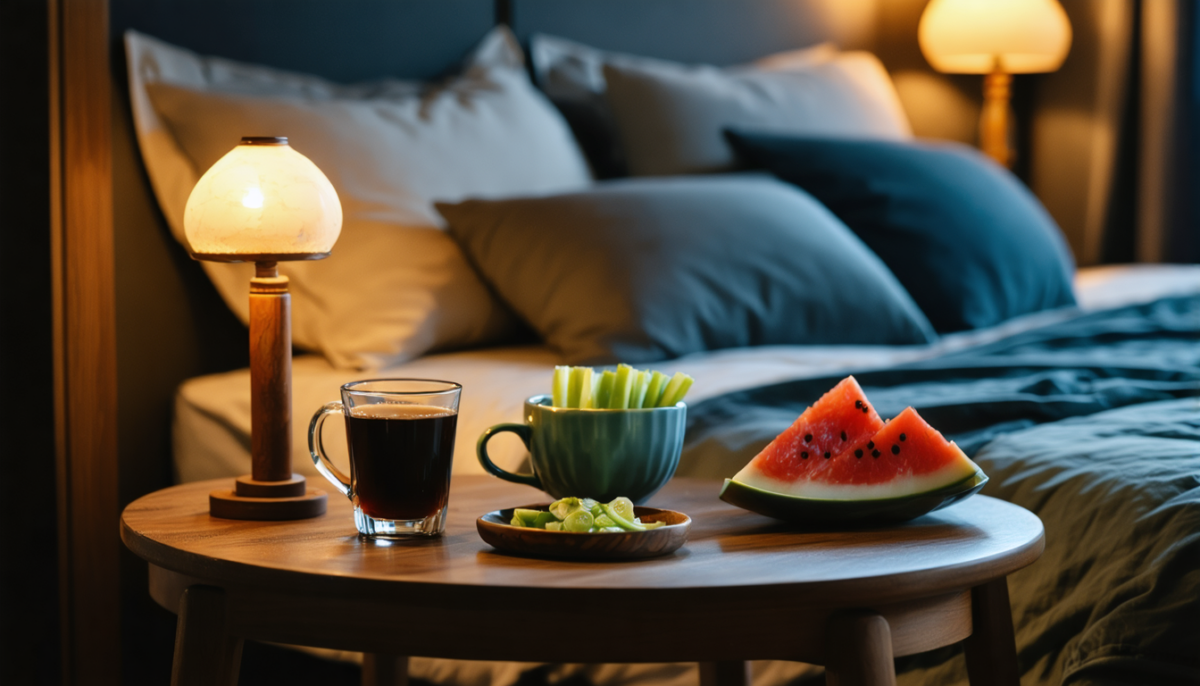découvrez quels aliments diurétiques éviter avant de dormir pour améliorer la qualité de votre nuit et favoriser un sommeil réparateur.