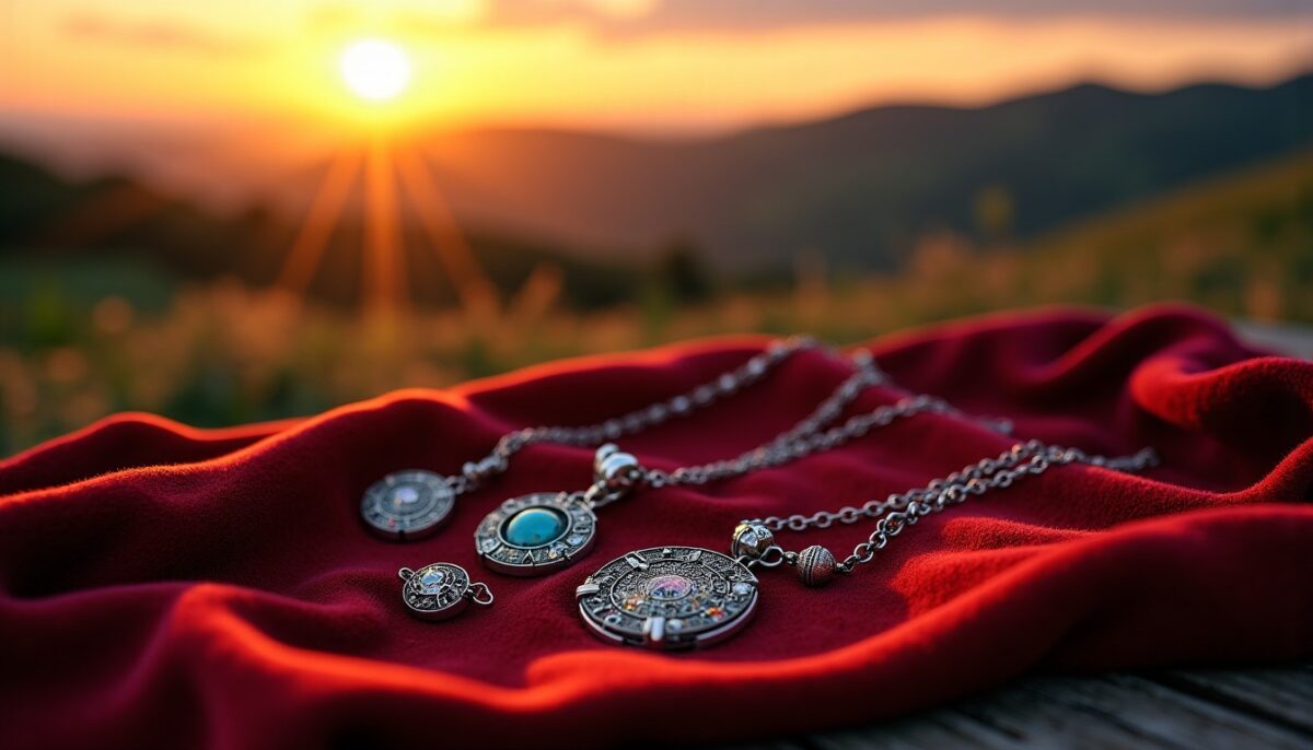 Éclats cosmiques : Plongée fascinante dans l'univers des bijoux astrologiques