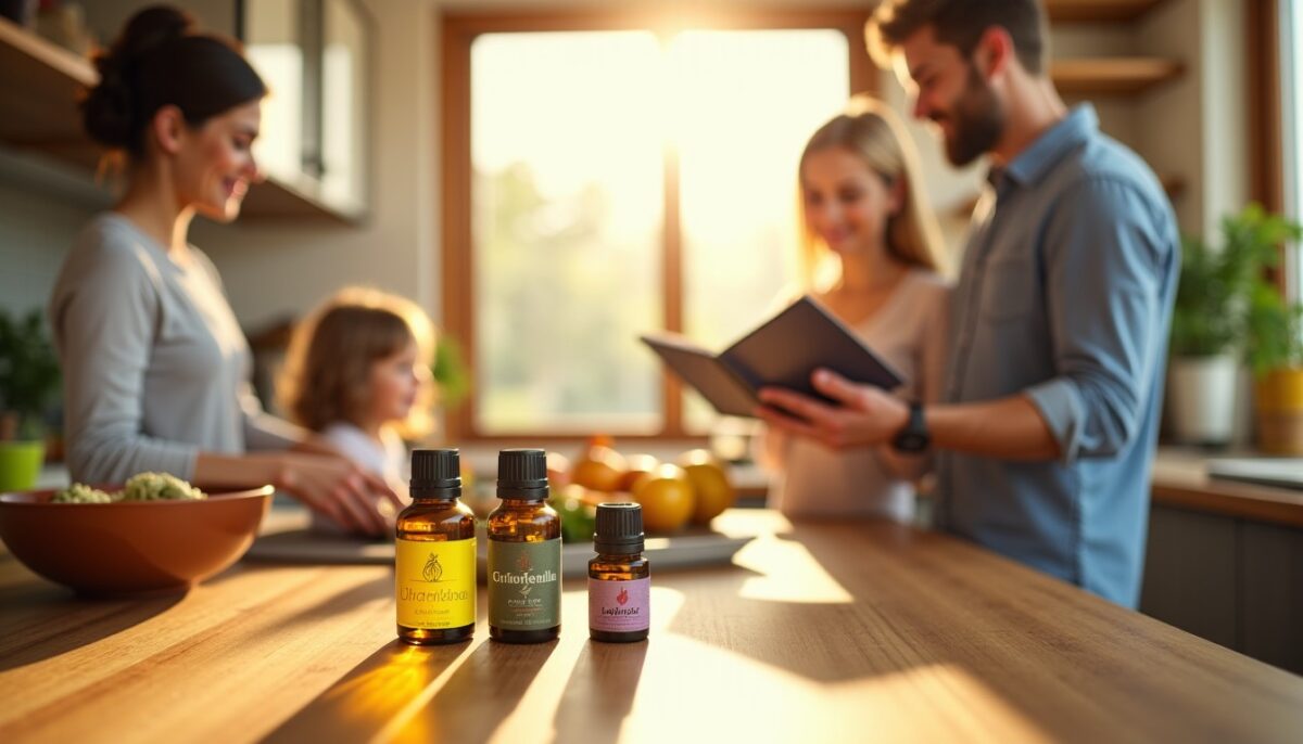 Citronnelle et huiles essentielles : conseils essentiels pour un usage familial en toute sécurité