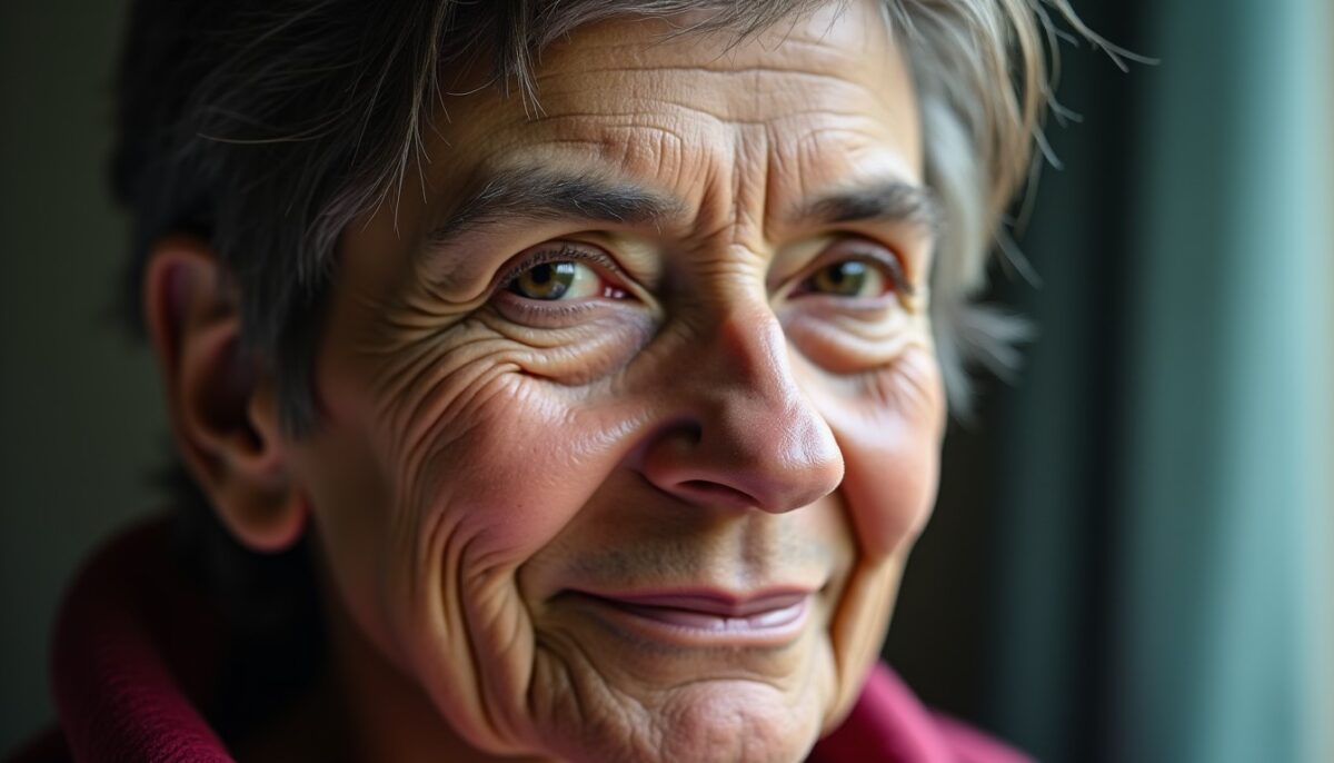 Coupe mi-longue dégradée avec frange à 50 ans : osez un look audacieux et contemporain